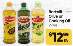 Tony’s Fresh Market Bertolli Olive or Cooking Oil offer