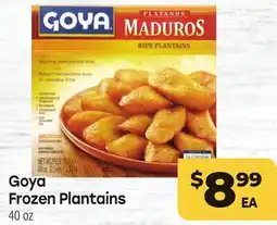 Tony’s Fresh Market Goya Frozen Plantains offer