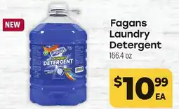 Tony’s Fresh Market Fagans Laundry Detergent offer