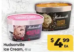 Tony’s Fresh Market Hudsonville Ice Cream offer