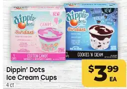 Tony’s Fresh Market Dippin' Dots Ice Cream Cups offer