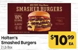 Tony’s Fresh Market Holten's Smashed Burgers offer