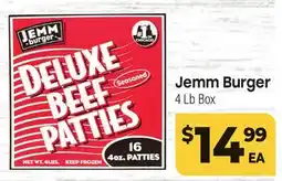 Tony’s Fresh Market Jemm Burger offer