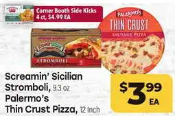 Tony’s Fresh Market Screamin' Sicilian Stromboli or Palermo's Thin Crust Pizza offer