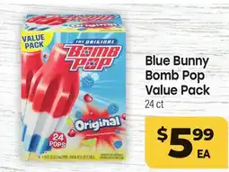 Tony’s Fresh Market Blue Bunny Bomb Pop Value Pack offer