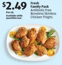 Aldi Boneless Skinless Chicken Thighs offer