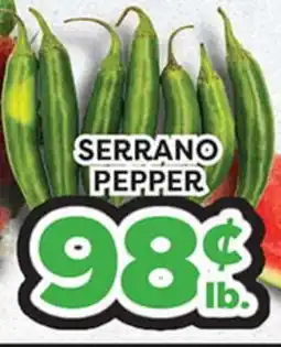 Torres Supermercado SERRANO PEPPER offer