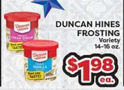 Torres Supermercado DUNCAN HINES FROSTING offer