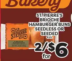 Torres Supermercado ST. PIERRE'S BRIOCHE HAMBURGER BUNS offer