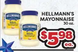 Torres Supermercado HELLMANN'S MAYONNAISE offer