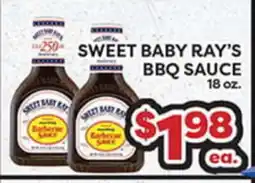 Torres Supermercado SWEET BABY RAY'S BBQ SAUCE offer