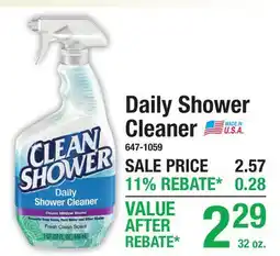 Menards Daily Shower Cleaner offer