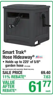 Menards Smart Trak Hose Hideaway offer