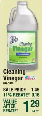 Menards Cleaning Vinegar offer