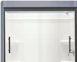 Menards Finesse Peak Tub/Shower Door offer