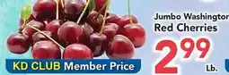 Eurofresh Market Jumbo Washington Red Cherries offer