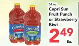Eurofresh Market Capri Sun Fruit Punch or Strawberry Kiwi offer