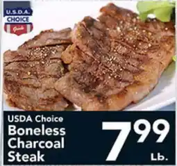Eurofresh Market USDA Choice Boneless Charcoal Steak offer