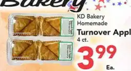 Eurofresh Market KD Bakery Homemade Turnover Apple offer