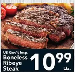 Eurofresh Market US Gov't Insp. Boneless Ribeye Steak offer