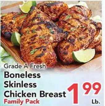Eurofresh Market Grade A Fresh Boneless Skinless Chicken Breast offer