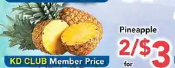 Eurofresh Market Pineapple offer
