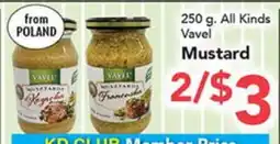 Eurofresh Market Vavel Mustard offer