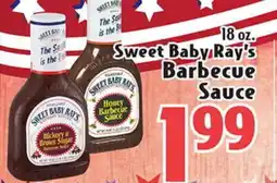 Eurofresh Market Sweet Baby Ray's Barbecue Sauce offer
