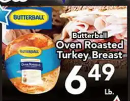 Eurofresh Market Butterball Oven Roasted Turkey Breast offer