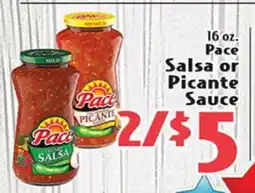 Eurofresh Market 16 oz. Pace Salsa or Picante Sauce offer