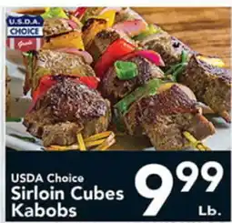 Eurofresh Market USDA Choice Sirloin Cubes Kabobs offer