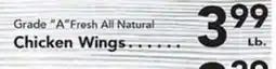Eurofresh Market Grade A Fresh All Natural Chicken Wings offer