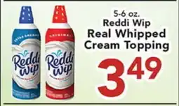 Eurofresh Market Reddi Wip Real Whipped Cream Topping offer