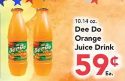 Eurofresh Market Dee Do Orange Juice Drink offer