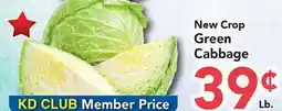 Eurofresh Market New Crop Green Cabbage offer