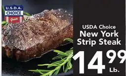 Eurofresh Market USDA Choice New York Strip Steak offer
