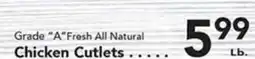 Eurofresh Market Grade A Fresh All Natural Chicken Cutlets offer