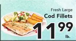 Eurofresh Market Fresh Large Cod Fillets offer