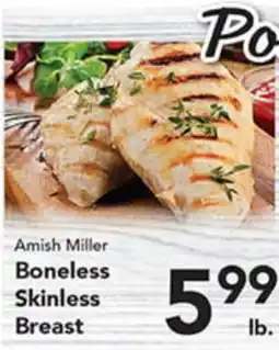 Eurofresh Market Amish Miller Boneless Skinless Breast offer