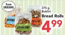 Eurofresh Market Bublini Bread Rolls offer