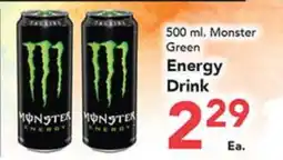 Eurofresh Market 500 ml. Monster Green Energy Drink offer