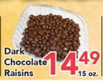Eurofresh Market Dark Chocolate Raisins offer