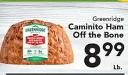 Eurofresh Market Greenridge Caminito Ham Off the Bone offer
