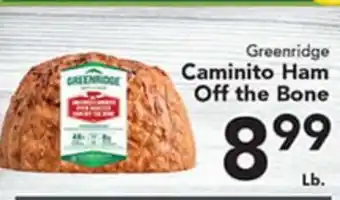 Eurofresh Market Greenridge Caminito Ham Off the Bone offer