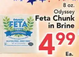Eurofresh Market Odyssey Feta Chunk in Brine offer