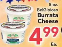 Eurofresh Market BelGioioso Burrata Cheese offer