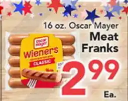Eurofresh Market Oscar Mayer Meat Franks offer