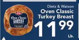 Eurofresh Market Dietz & Watson Oven Classic Turkey Breast offer