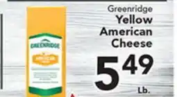Eurofresh Market Greenridge Yellow American Cheese offer