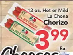 Eurofresh Market La Chona Chorizo offer